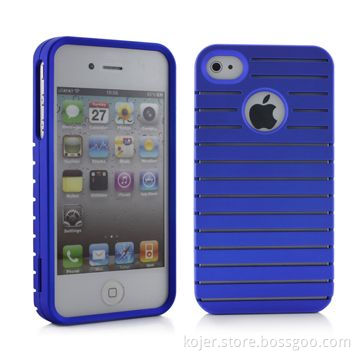 Cases for iPhone 4 with Good Hand Feeling and Fashionable Design, OEM Orders Welcomed